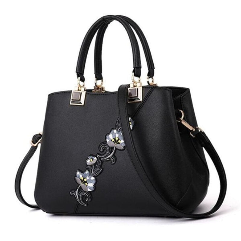 Bolsa de Couro Flower Luxury