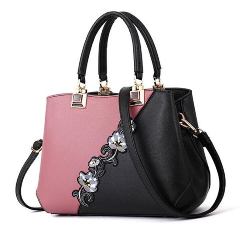 Bolsa de Couro Flower Luxury